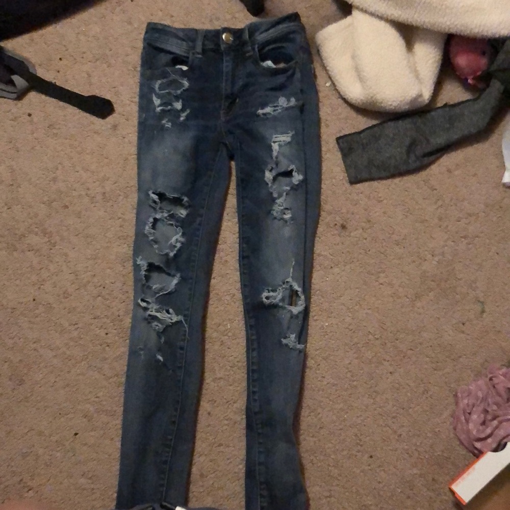 American Eagle super stretch jeans
